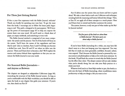 Ryder Carroll: The Bullet Journal Method. Track Your Past, Order Your Present, Plan Your Future