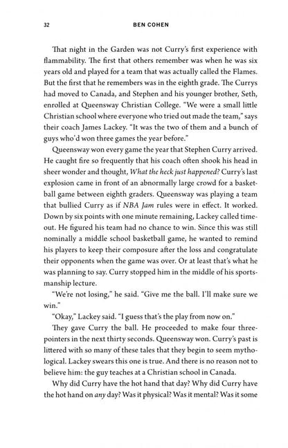 Ben Cohen: The Hot Hand. The Mystery and Science of Winning Streaks