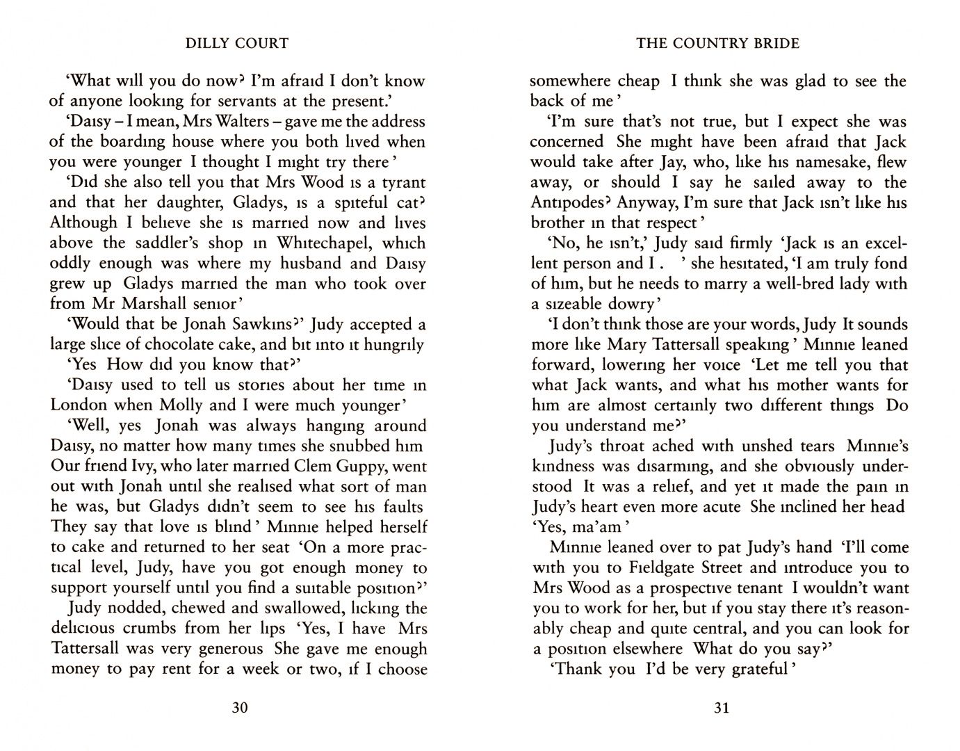 Dilly Court: The Country Bride