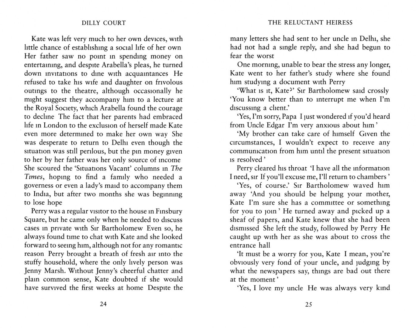 Dilly Court: The Reluctant Heiress