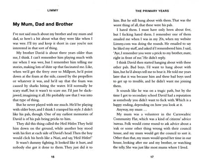 Limmy: Surprisingly Down to Earth, and Very Funny. My Autobiography