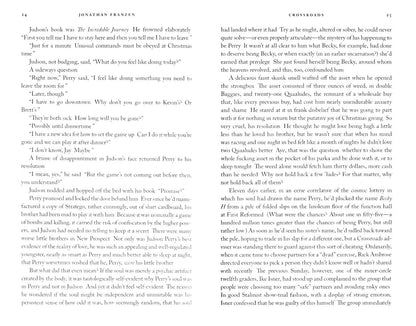 Jonathan Franzen: Crossroads