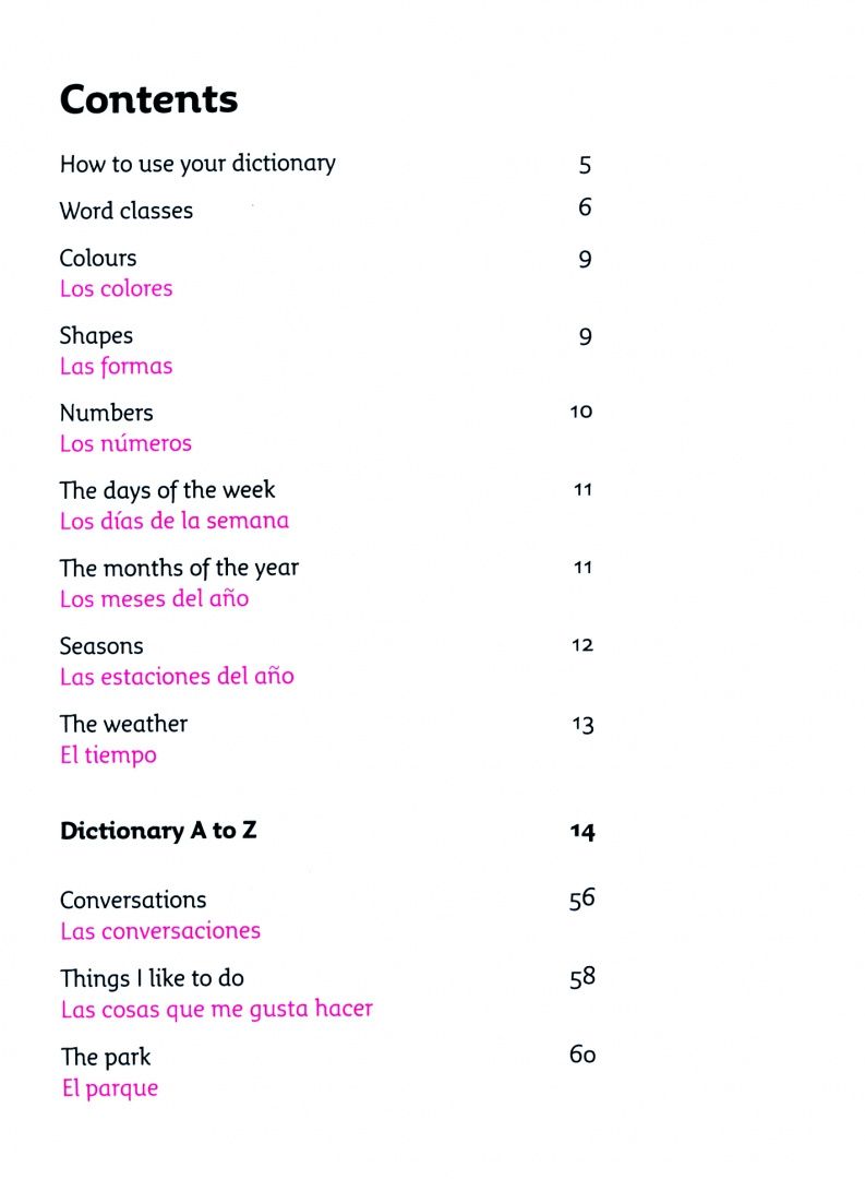 First Spanish Dictionary
