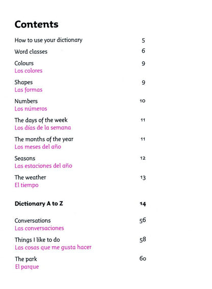 First Spanish Dictionary