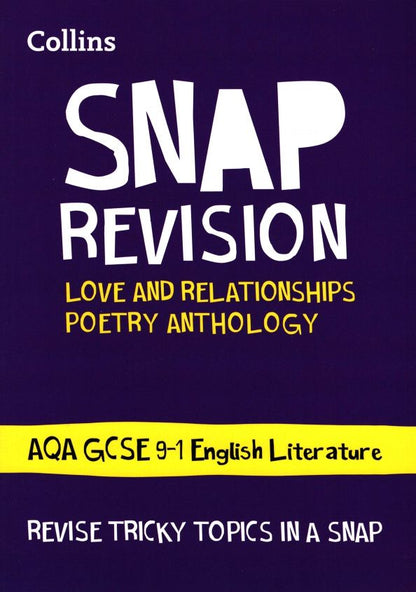 Ian Kirby: SNAP Revision Love and Relationships Poetry Anthology