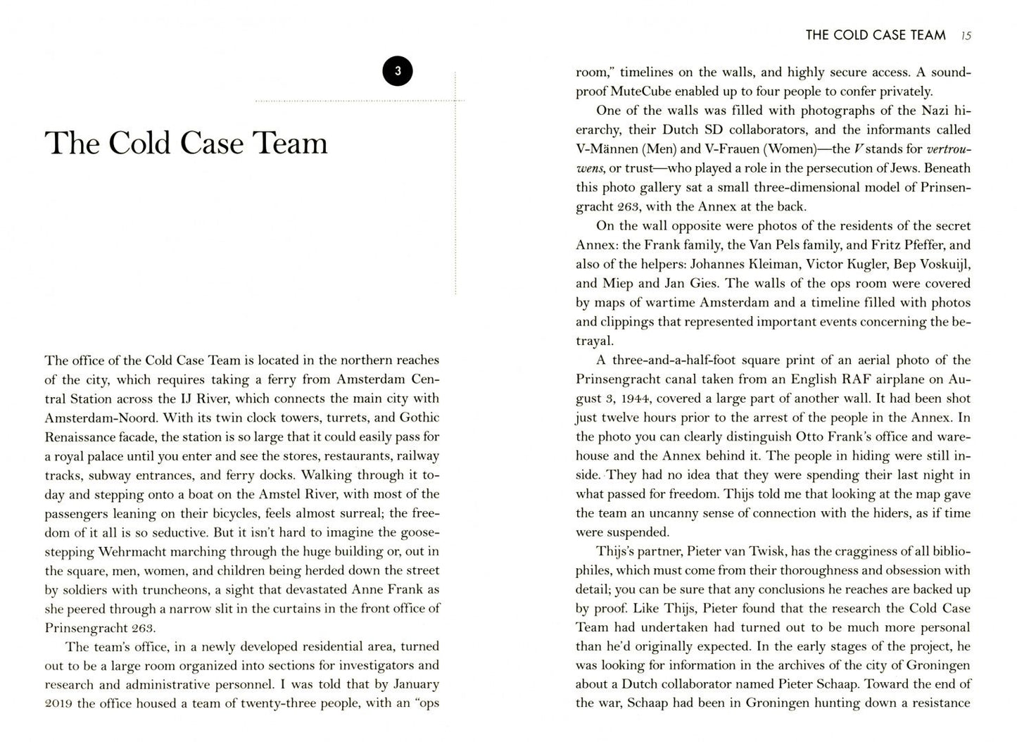 Rosemary Sullivan: The Betrayal of Anne Frank. A Cold Case Investigation