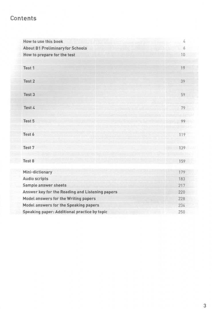 Peter Travis: Cambridge English Qualification. Practice Tests for B1 Preliminary for Schools. Volume 1