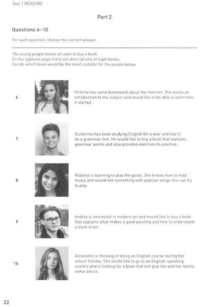 Peter Travis: Cambridge English Qualification. Practice Tests for B1 Preliminary for Schools. Volume 1