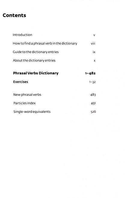 Cobuild Phrasal Verbs Dictionary