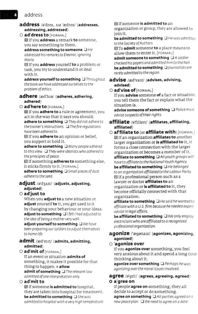 Cobuild Phrasal Verbs Dictionary