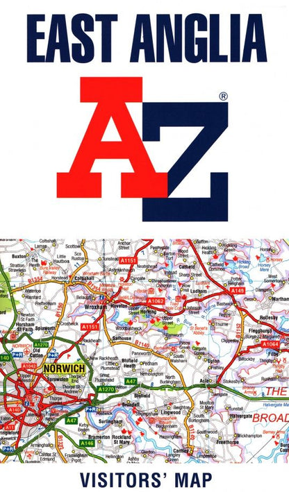 East Anglia A-Z Visitors' Map