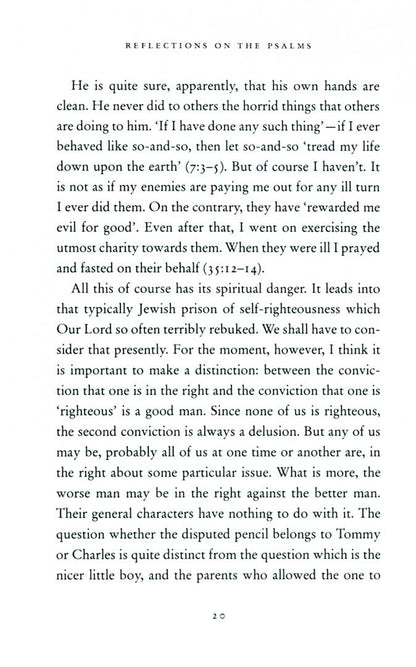 Льюис Стейплз: Reflections on the Psalms