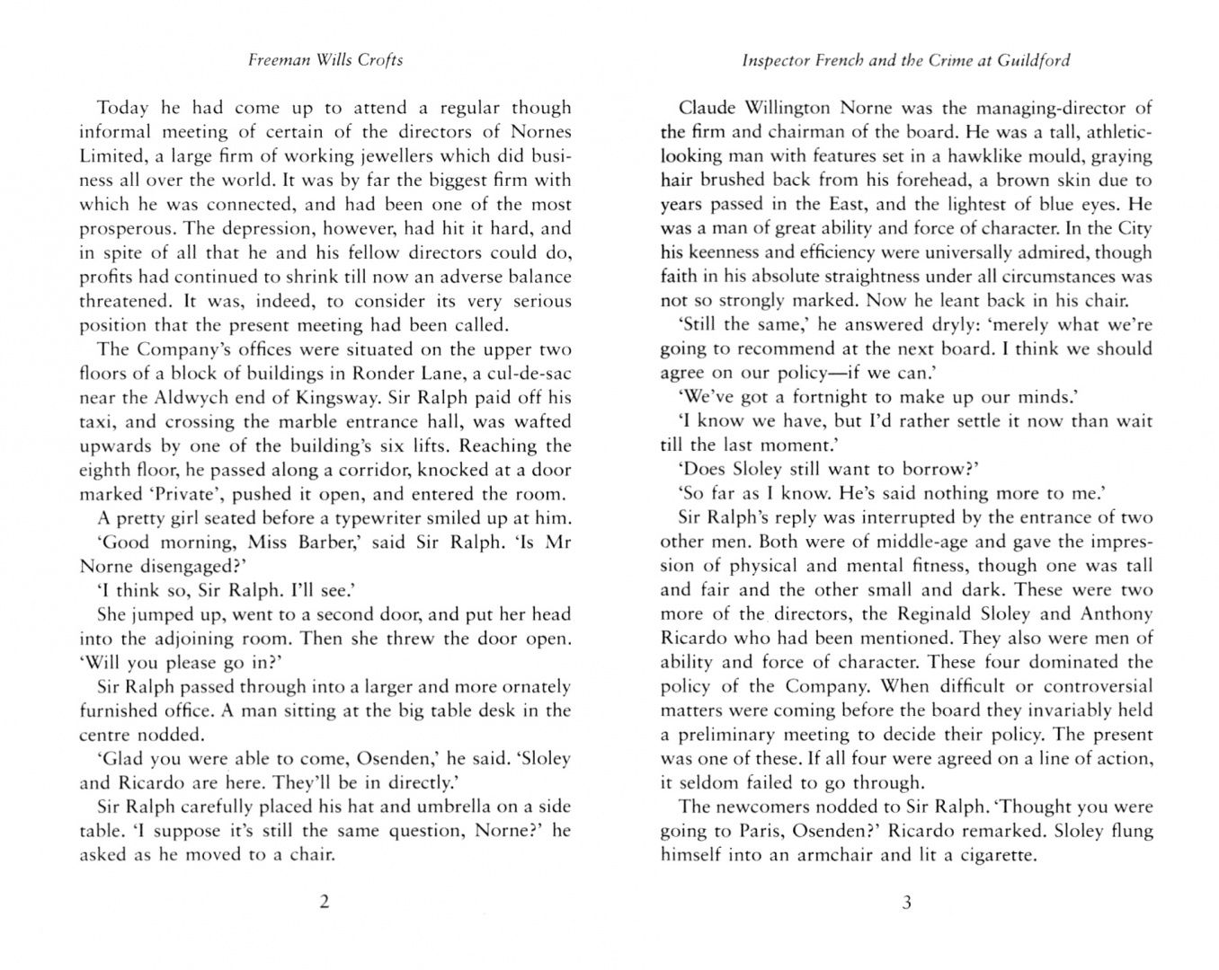 Crofts Wills: Inspector French and the Crime at Guildford