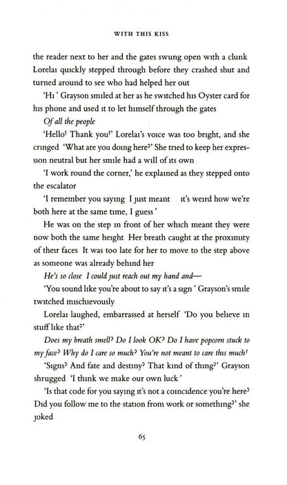 Carrie Fletcher: With This Kiss