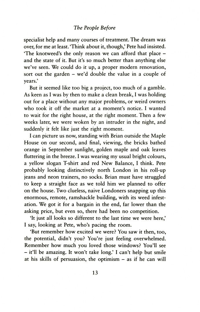 Charlotte Northedge: The People Before