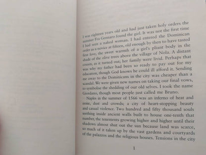 S. Parris: The Dead of Winter. Three Giordano Bruno Novellas