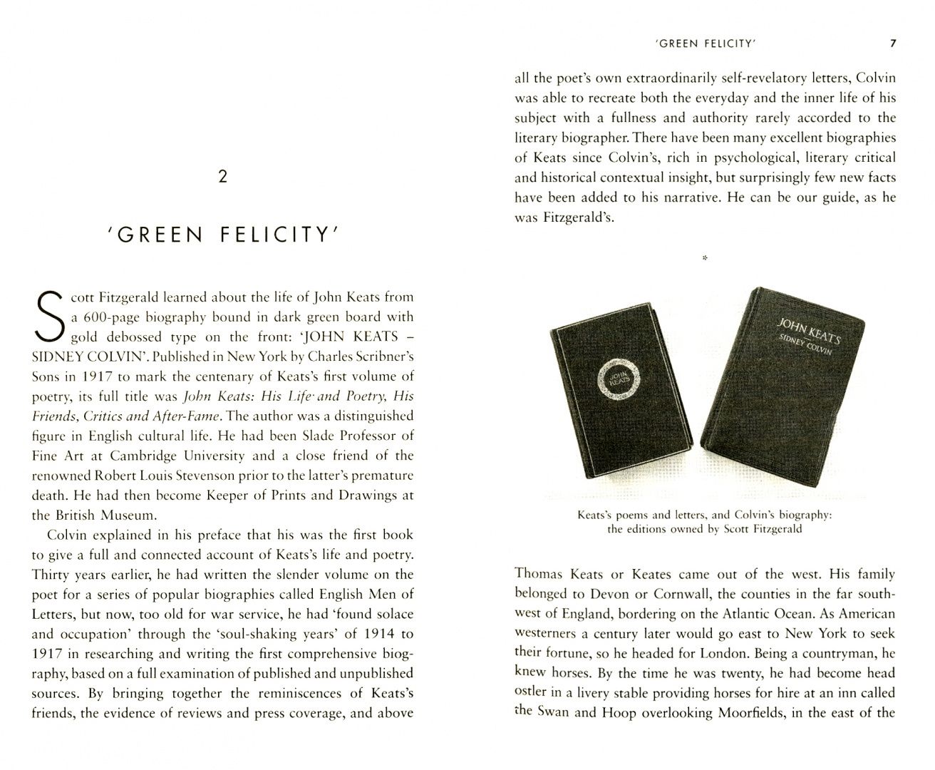 Jonathan Bate: Bright Star, Green Light. The Beautiful and Damned Lives of John Keats and F. Scott Fitzgerald
