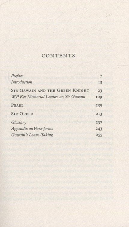 Джон Толкин: Sir Gawain and The Green Knight. Pearl and Sir Orfeo