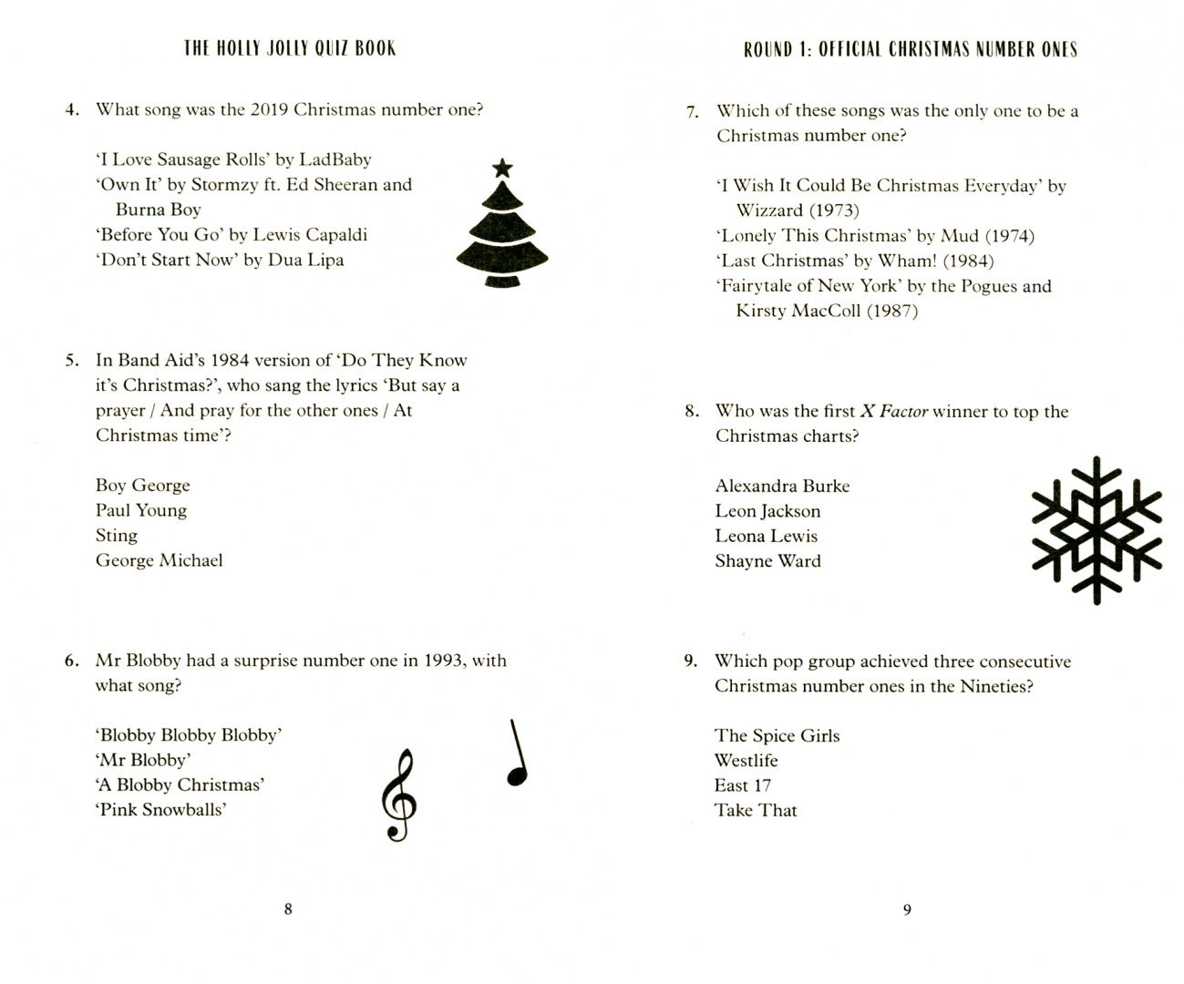 The Holly Jolly Christmas Quiz Book