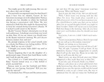 Dilly Court: Runaway Widow