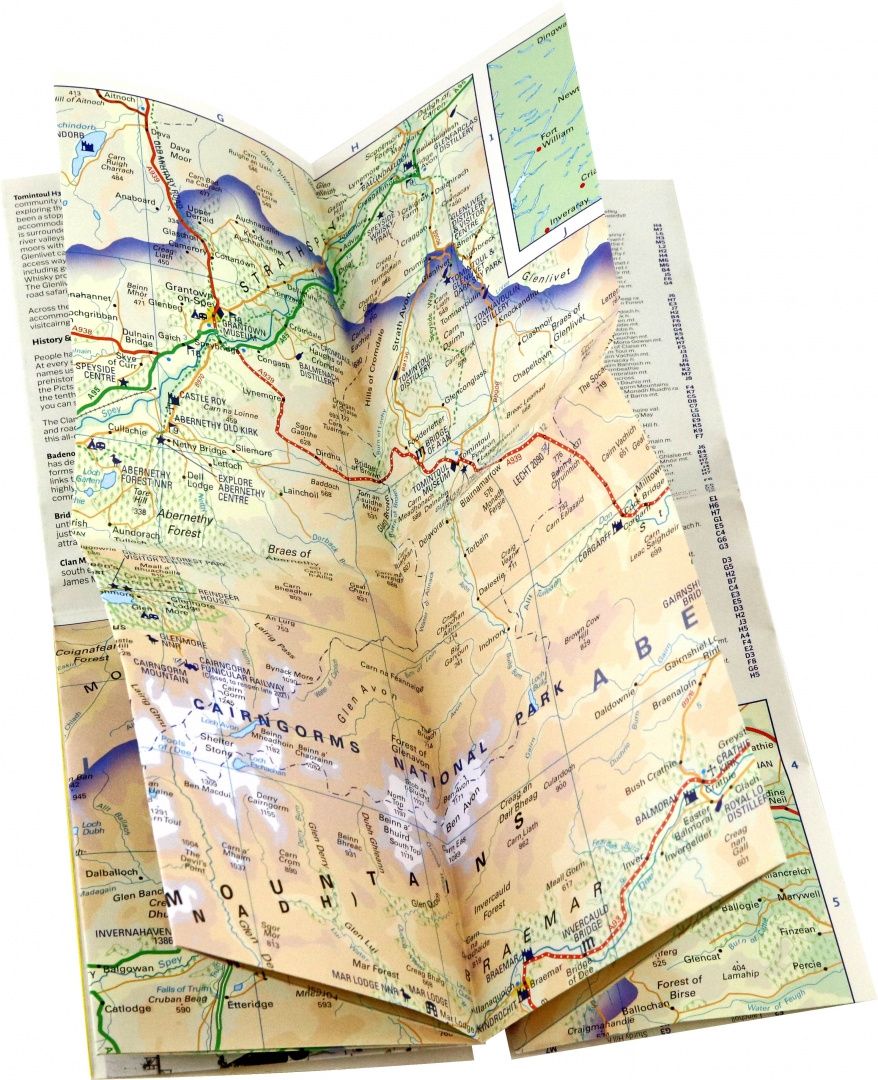 Cairngorms National Park Pocket Map