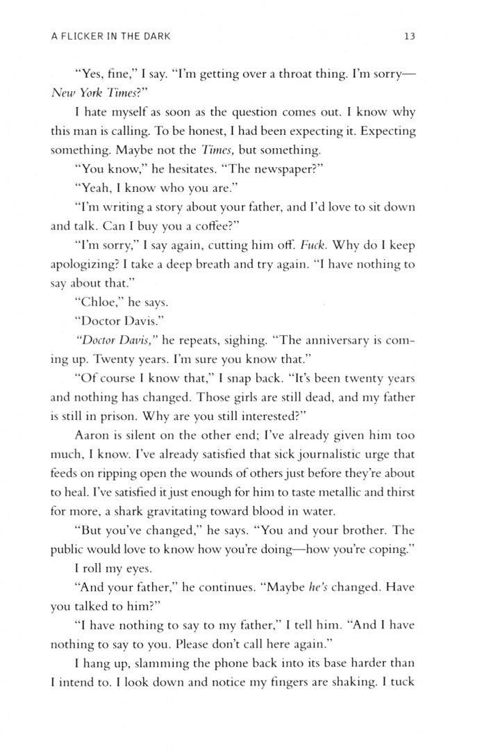 Stacy Willingham: A Flicker in the Dark