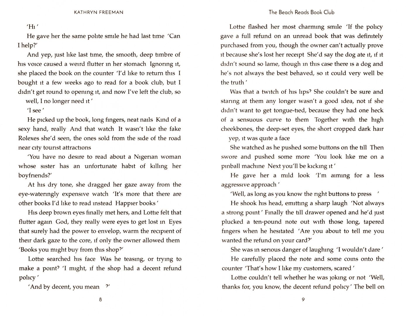 Kathryn Freeman: The Beach Reads Book Club