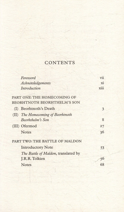 Джон Толкин: The Battle of Maldon: Together with the Homecoming of Beorhtnoth