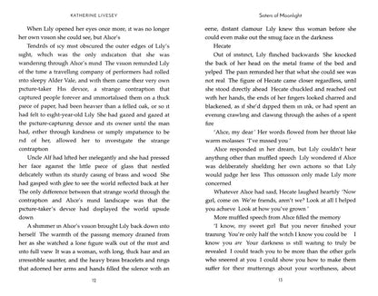 Katherine Livesey: Sisters of Moonlight
