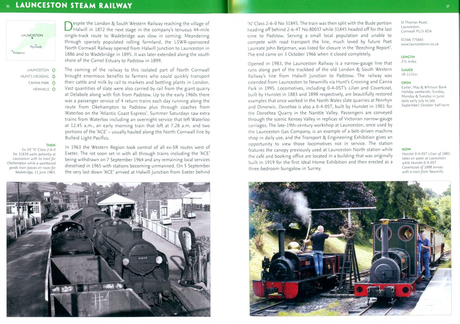 Julian Holland: Britain’s Heritage Railways. Discover more than 100 historic lines