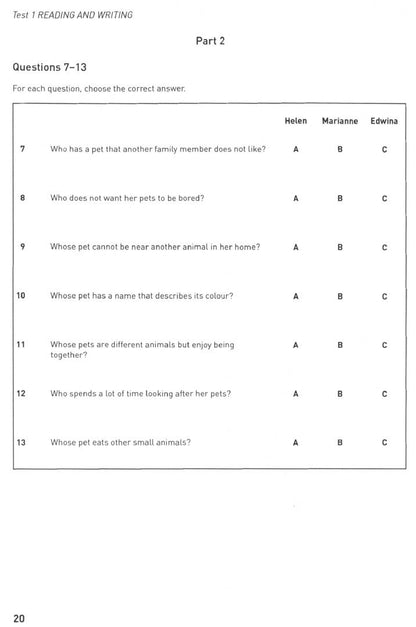 Patrick McMahon: Cambridge English Qualification. Practice Tests for A2 Key for Schools. 8 Practice Tests. Volume 2
