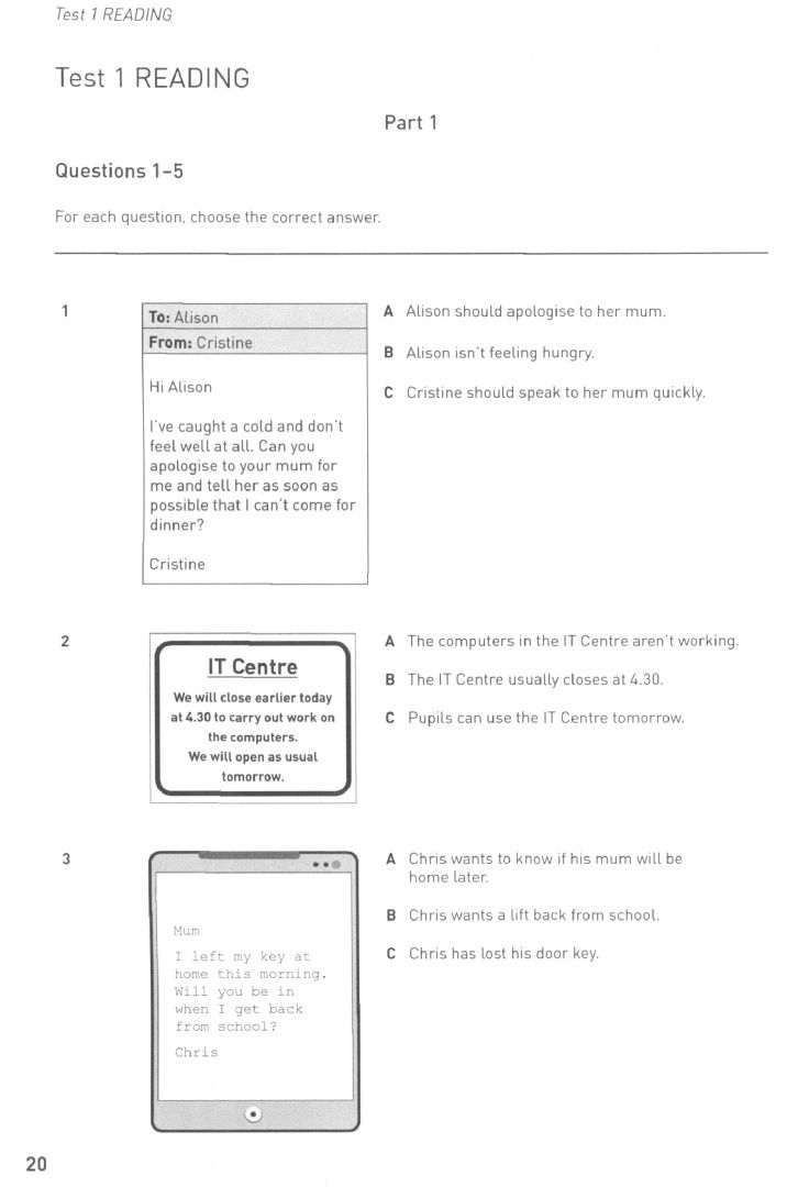 Peter Travis: Cambridge English Qualification. Practice Tests for B1 Preliminary for Schools. Volume 2