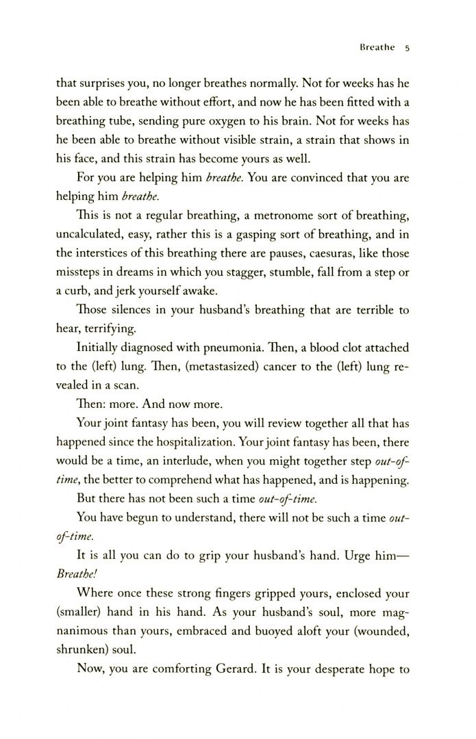 Joyce Oates: Breathe