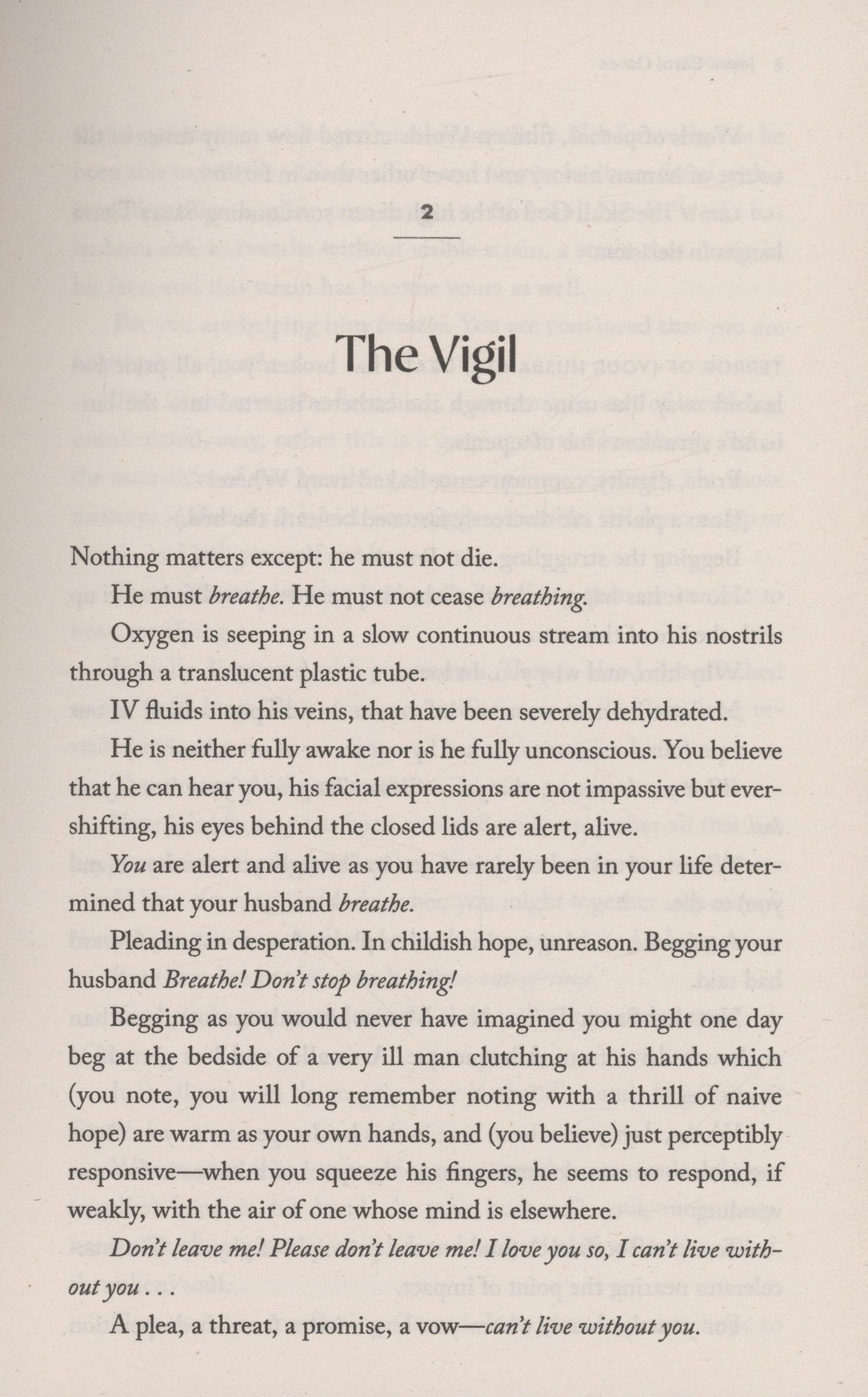 Joyce Oates: Breathe