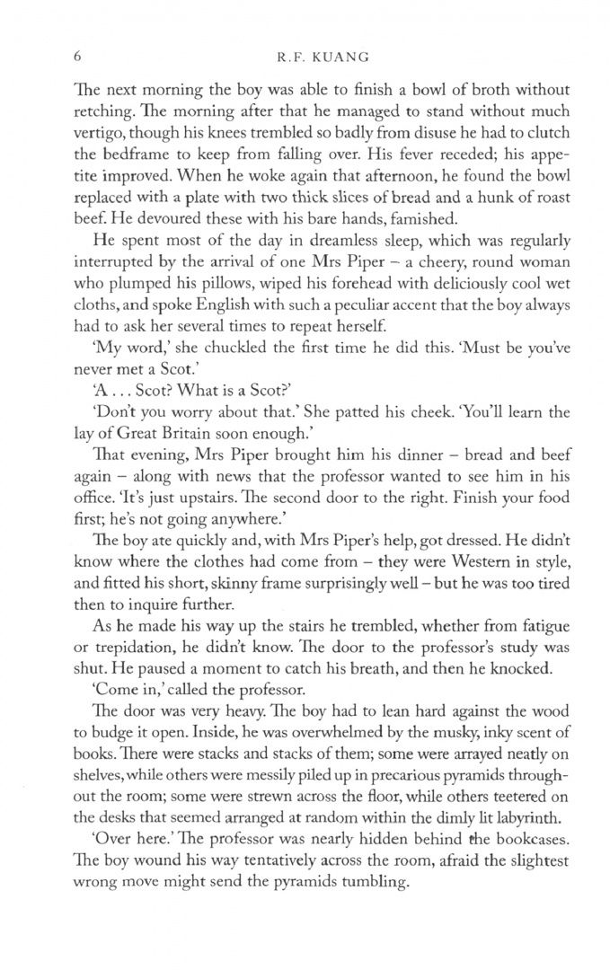 R. Kuang: Babel or The Necessity of Violence