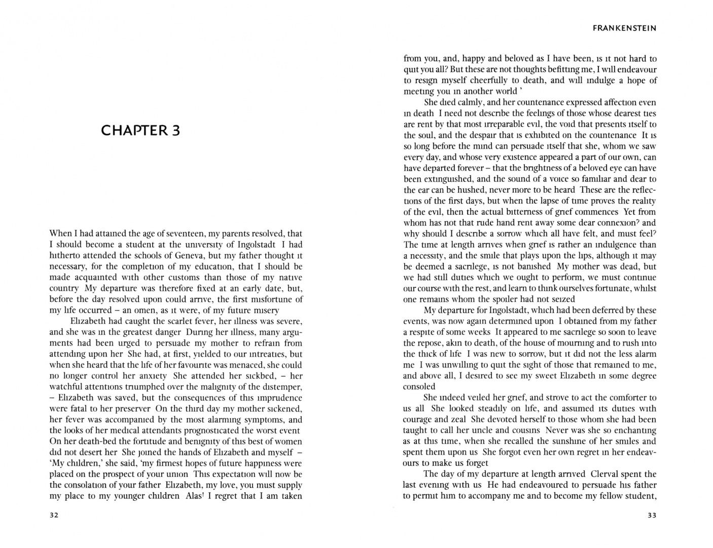 Mary Shelley: Frankenstein