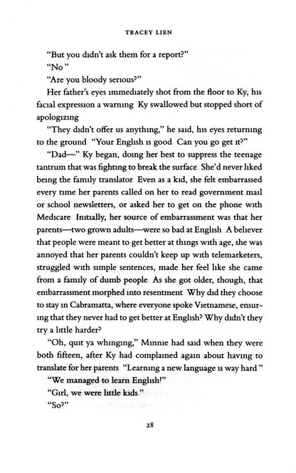 Tracey Lien: All That’s Left Unsaid