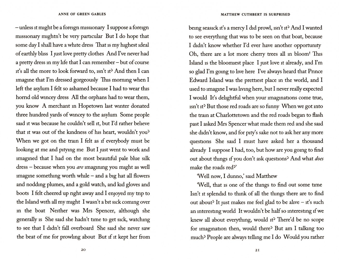 Lucy Montgomery: Anne of Green Gables