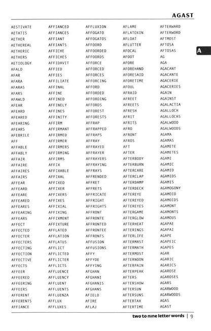 Official Scrabble Words