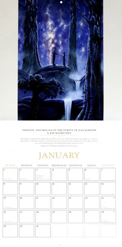 Толкин Руэл: Tolkien Calendar 2023