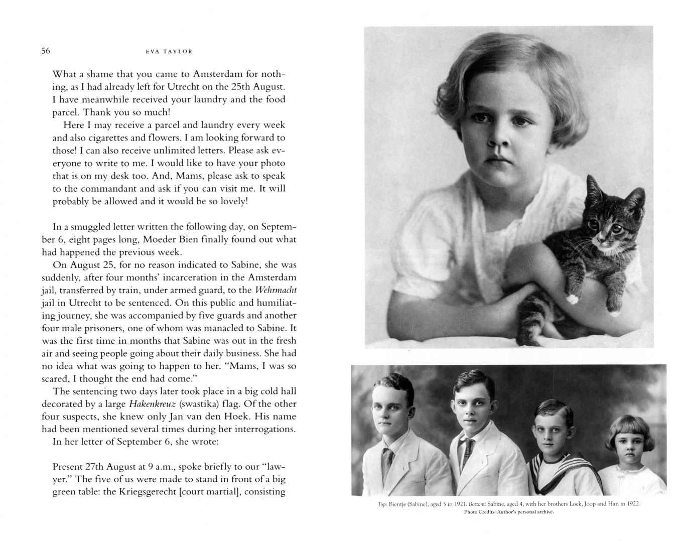 Eva Taylor: Sabine's War