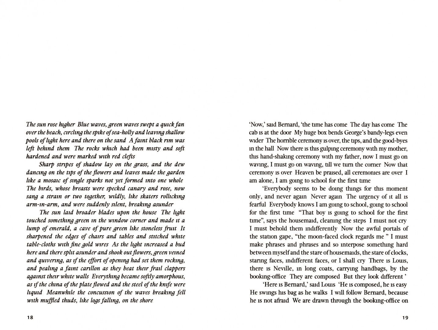 Virginia Woolf: The Waves