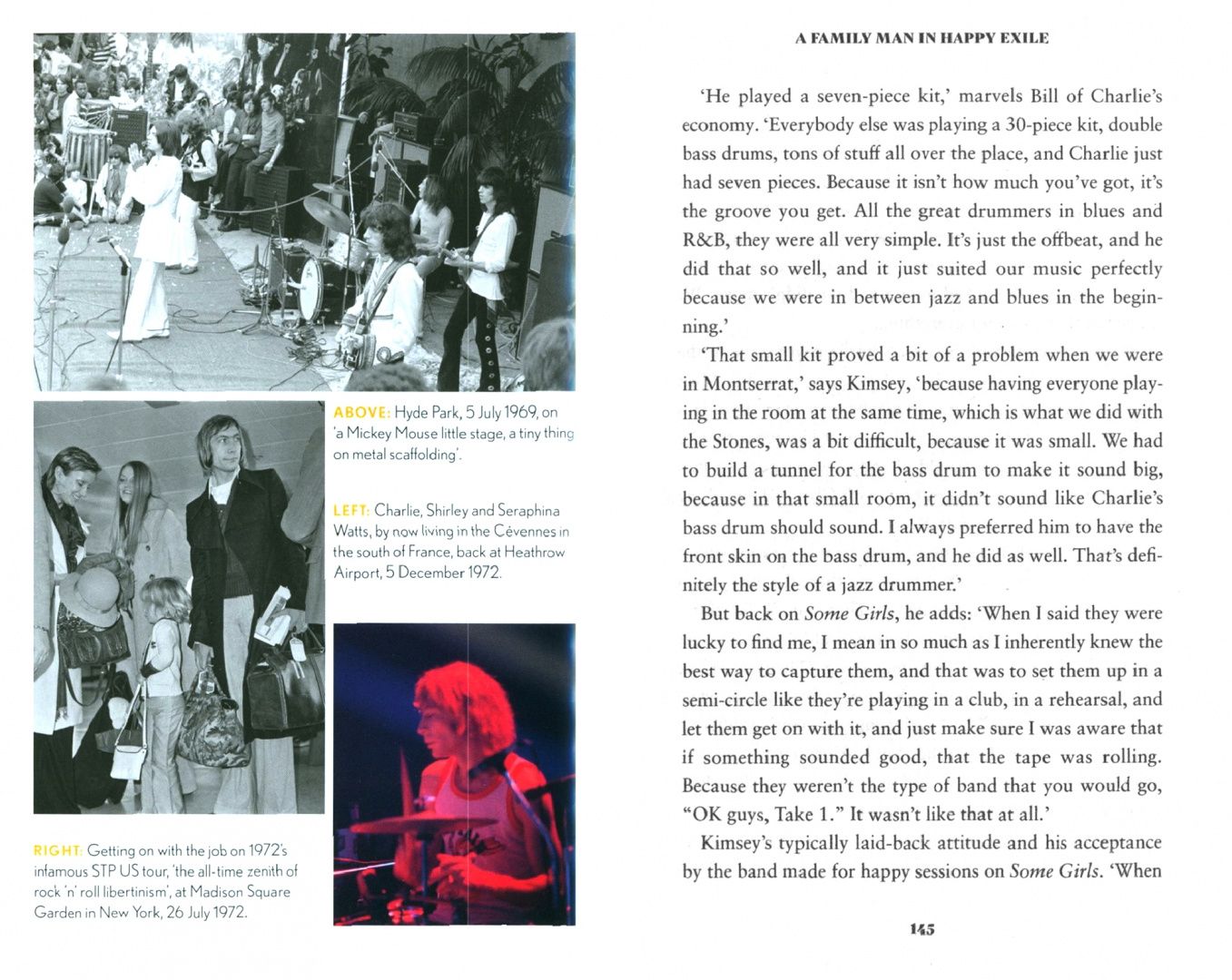 Paul Sexton: Charlie's Good Tonight. The Authorised Biography of Charlie Watts