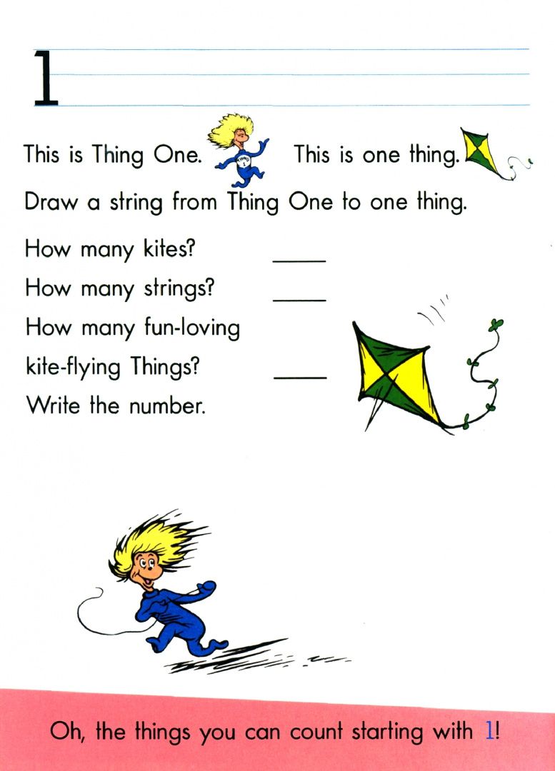 Seuss Dr: Oh, the Things You Can Count From 1-10