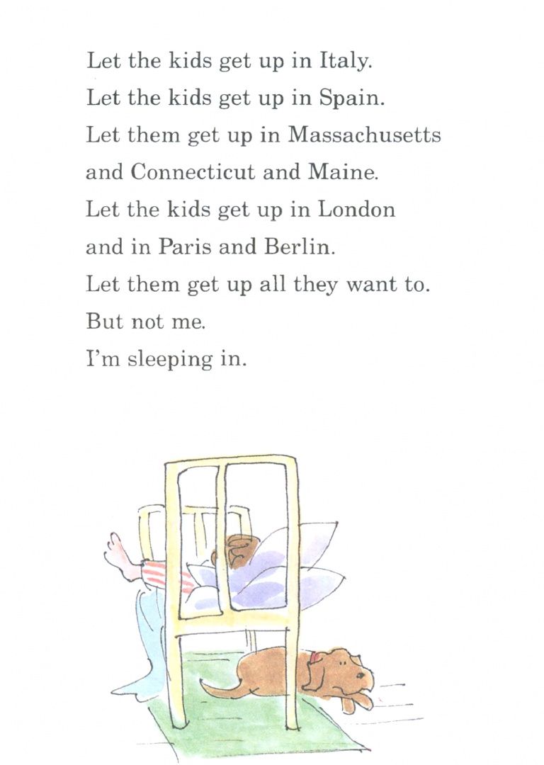 Dr. Seuss: I Am Not Going to Get Up Today!