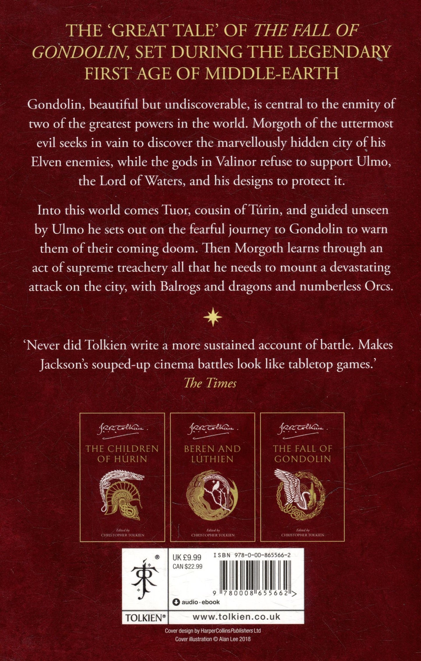 Джон Толкин: The fall of Gondolin