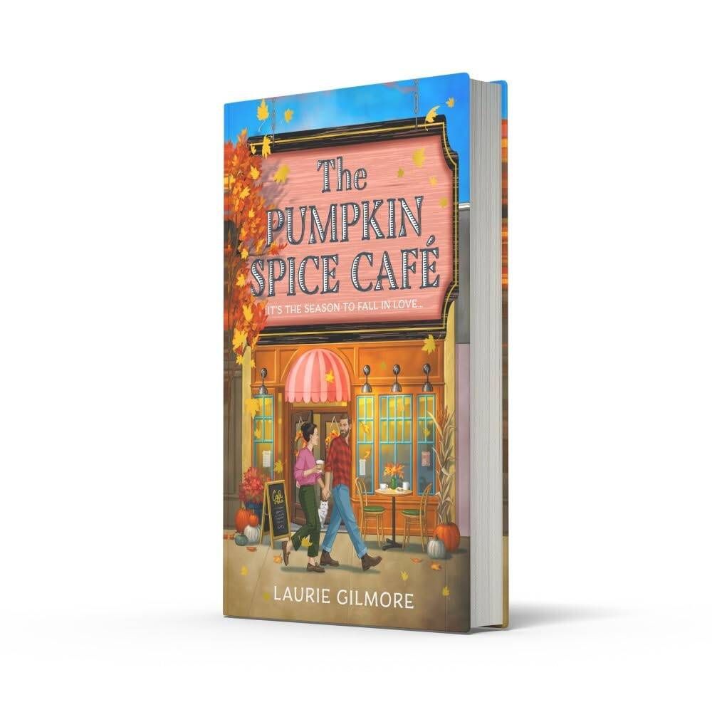 Pumpkin spice cafe Deluxe edition (Laurie Gilmore) Кафе с тыквенными специями, подарочное издание (Лори Гилмор) /Книги на английском языке