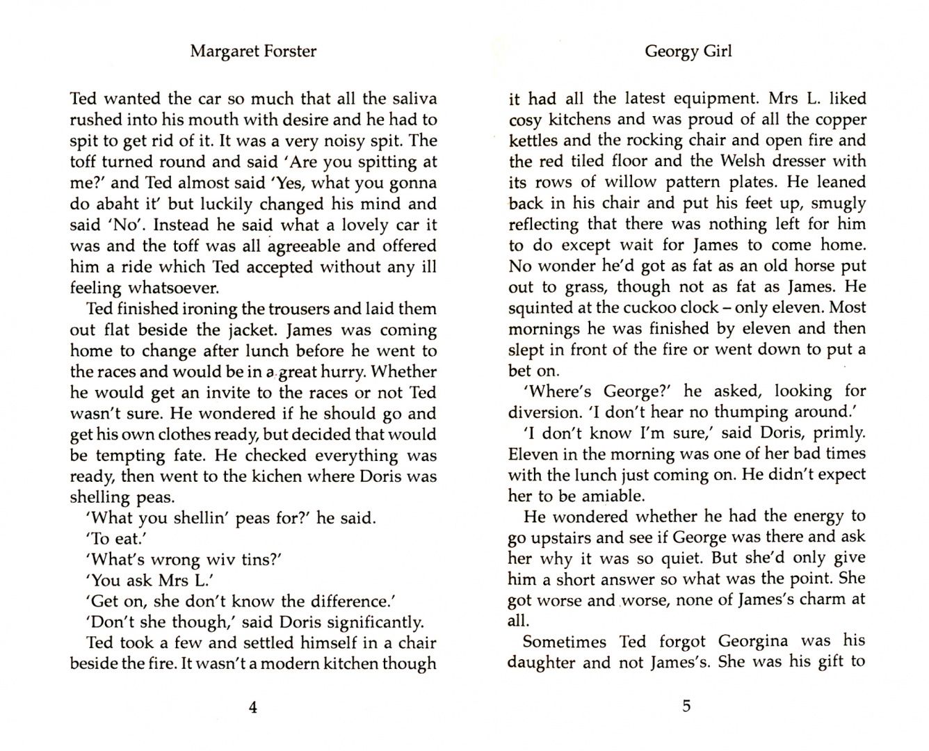 Margaret Forster: Georgy Girl