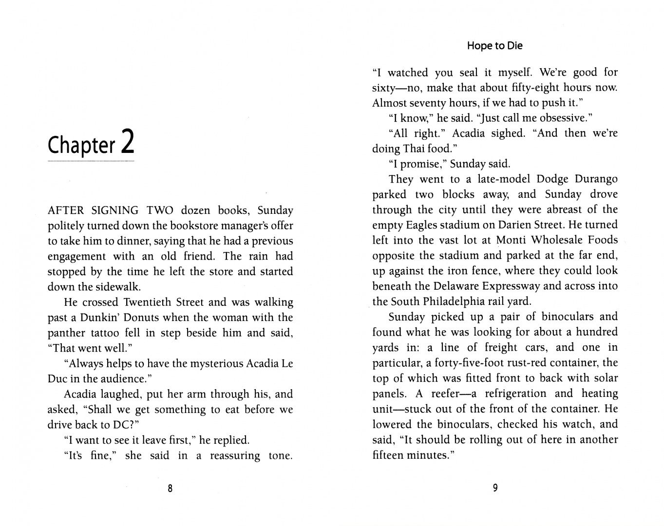 James Patterson: Hope to Die