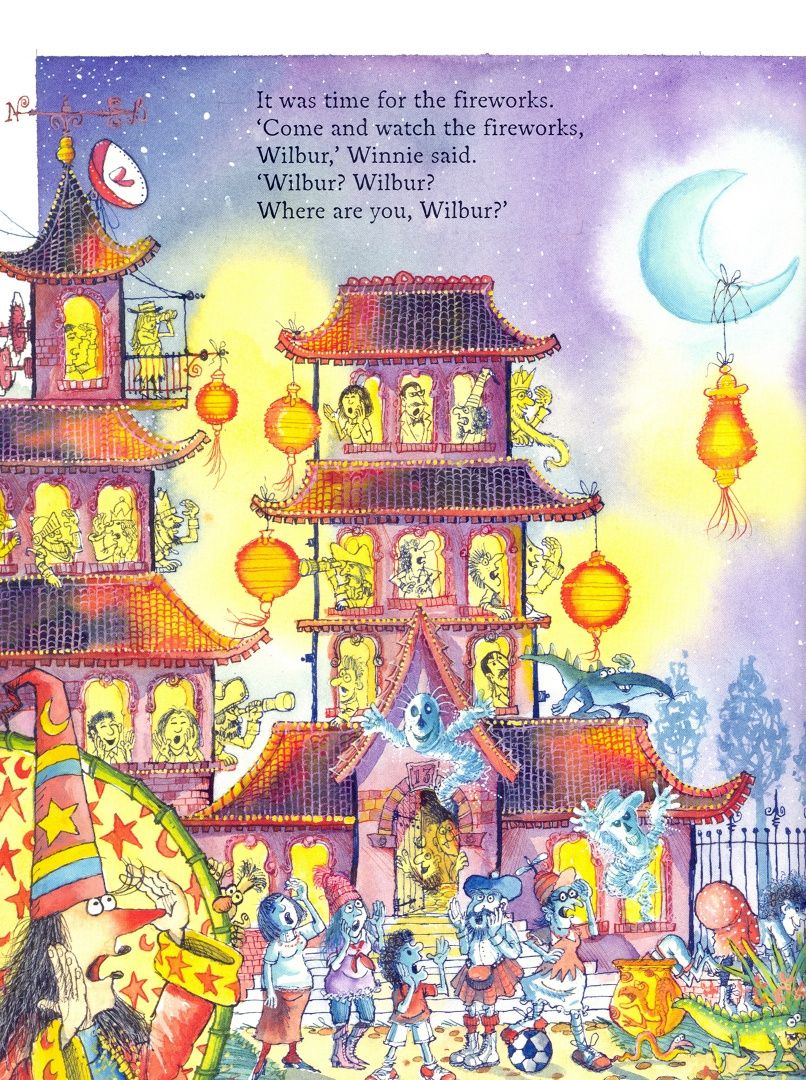 Valerie Thomas: Winnie and Wilbur at Chinese New Year